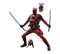 Hot Toys Marvel Comics Deadpool & Wolverine Deadpool - Figura coleccionable a escala 1/6 de 12 pulgadas