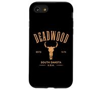 Deadwood South Dakota USA - Diseño Vintage Envejecido Carcasa para iPhone SE (2020) / 7/8
