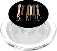 Deaf Be Kind Sign Language Hand Talking Teachers Interpreter PopSockets PopGrip para MagSafe