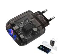 deage Bloc Cargador 25W - Bloque de carga 25W - Enchufe de cargador rápido, bloque de estación de carga rápida, adaptador de alimentación para ordenador portátil para interruptor, auriculares