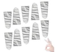 DeaHea Paquete de 300 guantes desechables para dedos, protector de examen, cubierta de plástico transparente, cunas desechables para almizcle, hemorroides, pomada, crema de fisuras, hombres y mujeres