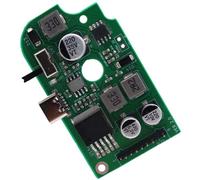 Deal4GO - Batería AA actualizada a baterías Lipo recargables USB-C, módulo de placa de alimentación de carga para consola Sega Game Gear