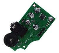 Deal4GO - Interruptor de sonido de audio para control de volumen, módulo de placa PCB de repuesto para consola Sega Game Gear VA0 VA1