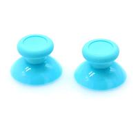 Deal4GO - Juego de 2 palillos cóncavos de repuesto analógicos para Xbox One Controller Analógico Joystick Grips (azul pálido)