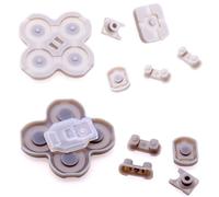 Deal4GO Juego de almohadillas de contacto conductivas de botón de goma de silicona de repuesto para interruptor Joycon Membrana de contacto