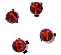 Deal4GO Juego de botones de plástico ABXY para Xbox One Controller Button Mod [Rosa]