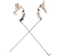 Deal4GO Kit de bisagras de soporte para bisagras LCD izquierda y derecha para HP Probook 450 G2 455 G2 AM15A000100 AM15A000200 ZPL50 768129-001