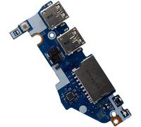 Deal4GO Lector de tarjetas de botón de encendido USB LS-H201P 5C50W89575 Reemplazo para Lenovo IdeaPad S340 14API 14IWL 14IIL 14IML