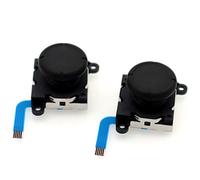 Deal4GO Paquete de 2 joystick negro Joystick analógico, módulo de botón de repuesto para Nintendo Switch/Switch Lite Controller Sticks Fix Drift (3ª generación)