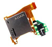 Deal4GO - Ranura para lector de tarjetas de juego con conector de audio para auriculares Nintendo Switch LITE HDH-001 (3ª parte)