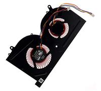 Deal4GO Reemplazo del ventilador de refrigeración GPU para MSi GS63 GS63VR GS73VR GS62 MS-16K2 MS-16K3 MS-16K4 MS-16K5 MS-17B1 MS-17B2 BS5005HS-U2L1