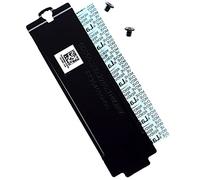 Deal4GO Slot 1/ Slot 2 M.2 2280 SSD Heatsink Cover 5GDMJ 05GDMJ Thermal Shield Plate for Dell Alienware X15 R1 Gaming Laptop, Black