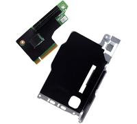 Deal4GO Tarjeta elevadora PCIe V2 con soporte FW37C 4KPM3 HRTR8 de repuesto para escritorio Dell Precision 3260 3260XE 3240 CFF