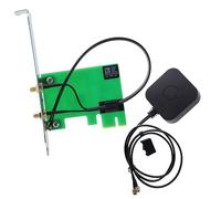 Deal4GO Tarjeta SMA PCIe PJG48 Kit de antena inalámbrica externa 7MJGK de repuesto para computadora Dell Pro Tower Plus QBT1250, QCT1250, QCT1255