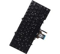 Deal4GO Teclado retroiluminado de 81 teclas RN86F F6KCY sin punto de repuesto para Dell Latitude 7400 5400 5401 5410 3400
