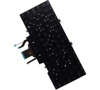 Deal4GO Teclado retroiluminado de doble punto con botones de mouse Stick 7D2R0 K0GVM de repuesto para Dell Latitude 5400 5401 5410 5411 84 teclas