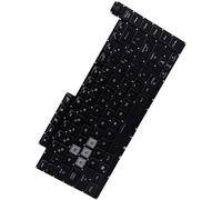 Deal4GO Teclado retroiluminado de un solo color (cable de retroiluminación de 16 pines) de repuesto para ASUS G531 G531GT G531GU G531GD G512 G531GT-BI7N6, 15.6 pulgadas, negro, SX185162B-US