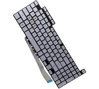 Deal4GO Teclado retroiluminado RGB de 4 zonas por tecla de repuesto para ASUS TUF Dash F15 FX517 FX507 FA507 FX517ZR FX517ZC FX517ZE FX517ZM - Blanco