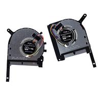 Deal4GO Ventilador de refrigeración para CPU DFS5K12304363H FM1U con ventilador GPU DFS5K12114262H FM1V para ASUS TUF FX505 FX505D FX505G FX505GE FX705 FX705G FX705DU FX705DD FX86 FX95