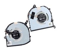 Deal4GO Ventilador de refrigeración para CPU VJ2HC 0VJ2HC DC28000IQF0 con ventilador de refrigeración GPU TK9J1 0TK9J1 DC28000IPF0 Set para Dell XPS 15 9570 Precision 5520 5530