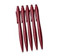 Dealbude24 5 lápices capacitivos rojos de control para PDA y organizador de plástico