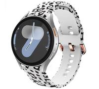 DEALELE Compatible con Samsung Galaxy Watch 6/6 Classic/5/5 Pro/4/4 Classic/Galaxy 3 de 41 mm/Active 2, 20 mm, correa de repuesto de silicona impresa para Huawei GT2 de 42 mm/GT3 de 42 mm, color