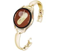DEALELE Compatible con Samsung Galaxy Watch 7 / FE / 6/6 Classic / 5/5 Pro / 4/4 Classic / 3 41 mm / Huawei GT3 / GT2 42 mm, 20 mm correa de repuesto de malla de metal de acero inoxidable para mujeres