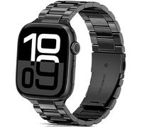 DEALELE Correa compatible con iWatch de 49 mm, 46 mm, 45 mm, 44 mm, 42 mm, correas de repuesto de metal de acero inoxidable sin huecos para Apple Watch Series 10/9/8/7/6/5/4/3/SE/Ultra, para mujeres y