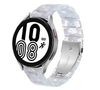 DEALELE Correa compatible con Samsung Galaxy Watch 7 / FE / 6/6 Classic/ 5/5 Pro / 4/4 Classic/ 3 41 mm, 20 mm, resina de colores para Huawei GT3 42 mm/GT2 42 mm, 20mm, Resina, Arroz