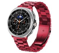 DEALELE Correa compatible con Samsung Galaxy Watch 8 de 40 mm / 44 mm / 8 Classic de 46 mm, sin huecos, correas de repuesto de metal de acero inoxidable sólido para mujeres y hombres, Galaxy 8 (40mm