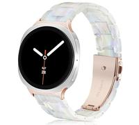DEALELE Correa compatible con Samsung Galaxy Watch 8 de 40 mm, 44 mm, Classic 8 de 46 mm, correas de repuesto de resina colorida para Samsung Galaxy 8 de 40 mm, 44 mm, 46 mm, para mujeres y hombres