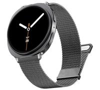 DEALELE Correa compatible con Samsung Galaxy Watch 8 de 40 mm, 44 mm, Classic 8 de 46 mm, doble magnético de acero inoxidable, correa de malla milanesa de repuesto para reloj Samsung Galaxy 8 para
