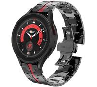 DEALELE Correa compatible con Samsung Gear S3 / Galaxy Watch de 46 mm / Galaxy 3 de 45 mm, 22 mm y 15 filas de correas de repuesto de metal de acero inoxidable para Huawei Watch 3/3 Pro / GT3 de 46 mm