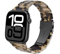 DEALELE Correas compatibles con Apple Watch de 49 mm, 46 mm, 42 mm, 45 mm, 41 mm, 44 mm, 40 mm, 38 mm, correa de repuesto de resina colorida para iWatch Series 10/9/8/7/6/5/4/3/Ultra/SE para mujeres y