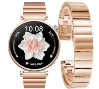 DEALELE - Correas compatibles con Huawei Watch GT5 Pro de 42 mm / GT5 / GT4 de 41 mm / Garmin Venu 3S / Fossil para mujer Gen 6, correa de malla magnética milanesa de metal de acero inoxidable de 18
