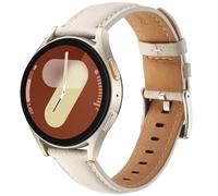 DEALELE Correas compatibles con Samsung Galaxy Watch 7 / FE / 6/6 Classic / 5/5 Pro / 4/4 Classic / 3 41 mm / Huawei GT3 / GT2 42 mm, 20 mm, correa de piel auténtica suave para mujeres y hombres,