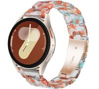 DEALELE Correas compatibles con Samsung Galaxy Watch 7 / FE / 6/6 Classic / 5/5 Pro / 4/4 Classic / 3 41 mm / Huawei GT3 42 mm, 20 mm, correa de repuesto de resina colorida para mujeres y hombres