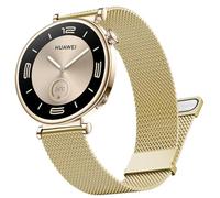 DEALELE Correas compatibles con Samsung Galaxy Watch 7 / FE / 6/6 Classic / 5/5 Pro / 4/4 Classic / 3 de 41 mm, correa de malla magnética de metal de acero inoxidable de 20 mm para Huawei GT3 de 42 mm
