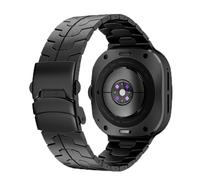 DEALELE Correas compatibles con Samsung Galaxy Watch 8 (40 mm / 44 mm) / 8 Classic (46 mm), acero inoxidable Iron Man sin huecos, correa de repuesto con cierre de seguridad para mujeres y hombres