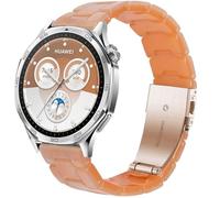 DEALELE Correas compatibles con Samsung Galaxy Watch de 46 mm, Galaxy 3 de 45 mm, Huawei Watch GT5 / GT5 Pro / 4/4 Pro / GT4 / 3/3 Pro / GT3 de 46 mm, 22 mm, correa de resina colorida para mujeres y
