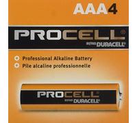 Dealmed DURACELL AAA PROCELL - Pilas de medición de voltaje profesionales de cuero granulado (desde la caja de una gama de 24)