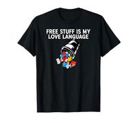 Deals Hunter Free Stuff Is My Love Language Camiseta