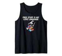 Deals Hunter Free Stuff Is My Love Language Camiseta sin Mangas