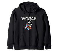 Deals Hunter Free Stuff Is My Love Language Sudadera con Capucha