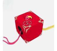 Dean Box (Dean Dill) Cuerdas de enlace y caja de anillos, trucos de magia, enlace, mago, escenario, primer plano, ilusiones, accesorios de truco