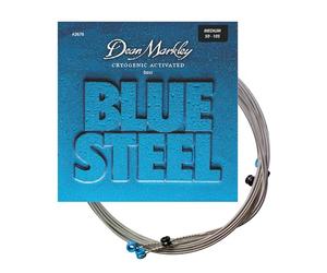 Dean Markley 2676 Blue Steel Bass MED 4 - Cuerdas para guitarra (.050 - .105)