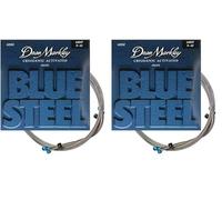 Dean Markley Blue Steel Electric LT 2552 - Juego de cuerdas para guitarra eléctrica de acero, .009-.042 (Paquete de 2)
