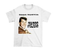 Dean Martin Mambo Italiano Gift For Fan Short Sleeve All Size ShirtWhiteL
