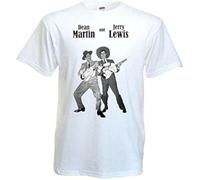 Dean Tshirts Camisetas y Tops and Jerry Lewis v8 T-Tshirts Camisetas y Tops Comedy Duo All(X-Large)