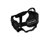 Dean & Tyler Arnés Divertido Daddy'S Boy de 32 a 42 Pulgadas con Pieza Acolchada en el Pecho, Grande, Negro